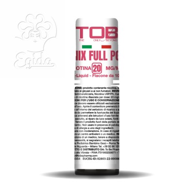 NIX 10 FULL PG - Nicotina 20mg/ml